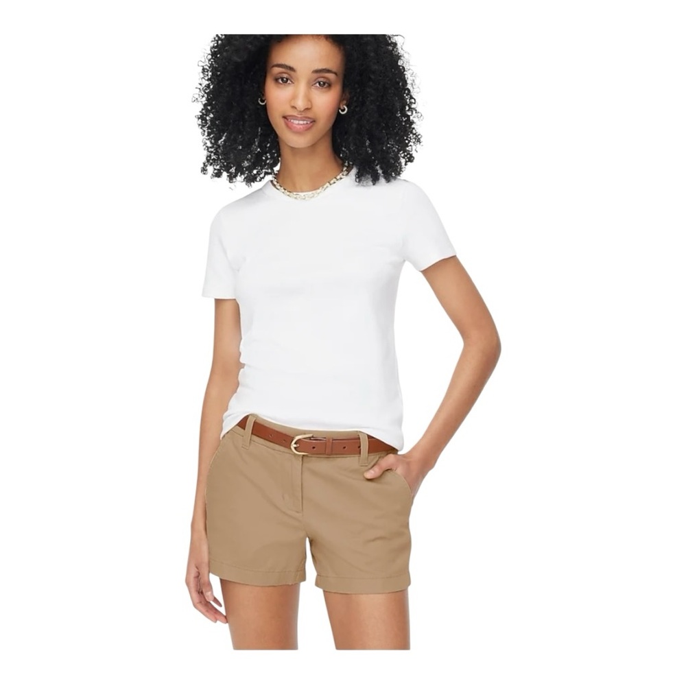 NWT J.Crew 3.5” Classic Chino Short Sz 0 H5616